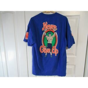 WWE Authentic blue John Cena Shirt